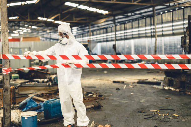 Professional Odor Removal technician working in Corcoran, MN